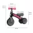 Bicicleta fara pedale QPlay Sweetie Pink, 1-3 ani, Roz, Negru