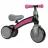 Bicicleta fara pedale QPlay Sweetie Pink, 1-3 ani, Roz, Negru