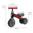 Беговел QPlay Sweetie Red, 1-3 года, Красный, Черный