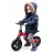 Bicicleta fara pedale QPlay TECH RED, 10", 2+, Rosu, Negru