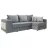 Угловой диван Artvent Model Venera, Ткань, Темно-серый
