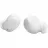 Casti cu fir si microfon JBL TRUE WIRELESS WAVE BUDS, WHITE