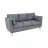 Sofa AG RIO, SORO 93 gri