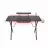 Masa de birou Genesis Desk Gaming Holm 300, RGB, MDF, Negru