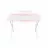 Masa de birou Genesis Desk Gaming Holm 320, RGB Whit, MDF, Alb