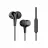 Casti cu fir Ksiga Earphone with Mic 3.5mm KSC-403 Feile, Black