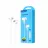 Наушники проводные Ksiga Earphone with Mic 3.5mm KSC-403 Feile, White