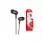 Наушники проводные Ksiga Earphone with Mic 3.5mm KSC-659 Jiaxuan, Black