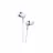 Casti cu fir Ksiga Earphone with Mic 3.5mm KSC-659 Jiaxuan, White