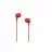 Наушники проводные Ttec Headphones In-Ear with Microphone 3.5mm Pop, Red
