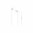 Casti cu fir Ttec Headphones In-Ear with Microphone 3.5mm Pop, White