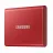 Hard disk extern Samsung External SSD 1TB Samsung T7, USB 3.1, Red