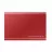 Hard disk extern Samsung External SSD 1TB Samsung T7, USB 3.1, Red