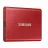 Hard disk extern Samsung External SSD 1TB Samsung T7, USB 3.1, Red