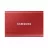 Hard disk extern Samsung External SSD 1TB Samsung T7, USB 3.1, Red