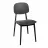 Scaun DP Vitality Black 86F, Polipropilen, Negru