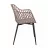 Scaun DP SL-7019~Camel+Black Legs, Plastic, Caramela, Negru