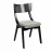 Scaun DP Diran Stofa Ambrella 09, Stofa, Negru, Gri