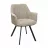 Scaun DP Tipsy~Beige, Stofa, Piele eco, Bej