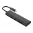 Docking station A4TECH 6-IN-1, HDMI, 2xUSB 3.0, Type C, PD100W, SD/TF, Aluminum, Ash Grey