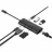 Док-станция A4TECH 8-IN-1, HDMI, USB 3.0, USB 2.0, 2xType C, PD100W, SD/TF, LAN, Aluminum