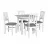 Стол MLAND MAX 7 laminat 80 x 80/110, Дерево
