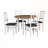 Стол MLAND POLI 3 laminat Ø100