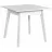 Стол MLAND OSLO 1 L laminat 80 x 80/110, Дерево