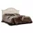 Кровать Mobiland без мягкой спинки, без решётки для матраса, Кремовый, 160 x 200