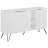 Комод Mobiland CLARA CONSOLE - WHITE - WHITE, ДСП, Белый