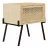 Noptiera Mobiland NAIVE NIGHTSTAND - OAK, Stejar