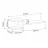 Полка MLAND FORK SHELF SET - WHITE, Белый, 75 x 19.5 x 18