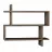 Polița MLAND PARALEL BOOKCASE DARK COFFEE, Maro