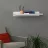 Polița MLAND SIMPLE SHELF, Alb