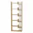 Etajera Mobiland OPPA BOOKCASE, Stejar, Alb