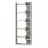 Стеллаж Mobiland OPPA BOOKCASE, Белый