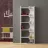 Etajera Mobiland OPPA BOOKCASE, Alb