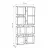 Etajera MLAND RAIL BOOKCASE NO.1, Mocha