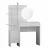 Туалетный столик Mobiland MUP DRESSING TABLE, ДСП, Белый