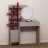 Туалетный столик MLAND MUP DRESSING TABLE, ДСП, Мокко, Бордовый