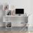 Masa de toaleta MLAND BALANCE WORKING TABLE, PAL melaminat, Alb
