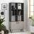 Dulap MLAND BENE BOOKCASE, PAL melaminat, Antracit, Mocco