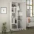 Dulap Mobiland JEDDA BOOKCASE, PAL melaminat, Alb