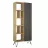 Dulap Mobiland JEDDA BOOKCASE, PAL melaminat, Stejar, Antracit