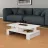 Masa cafea MLAND MANSU COFFEE TABLE - WHITE, Alb