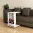 Masa cafea Mobiland EDI SIDE TABLE WHITE, Alb