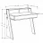 Masa de birou MLAND COWORK WORKING TABLE - WHITE - WHITE
