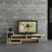 Tumba pentru TV MLAND TETRA TV STAND - OAK, Stejar
