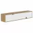 Tumba pentru TV Mobiland SPARK TV UNIT - OAK - WHITE, Alb, Stejar