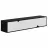 Tumba pentru TV MLAND SPARK TV UNIT - BENDIR - WHITE, Alb, Negru